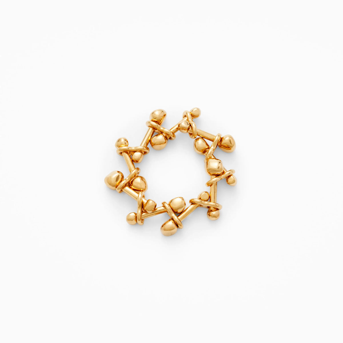 Vermeil chain ring